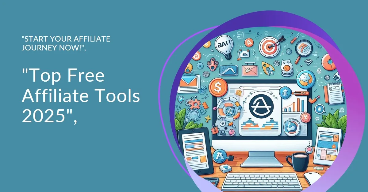 You are currently viewing Top Free Affiliate Marketing Tools to Start in 2025