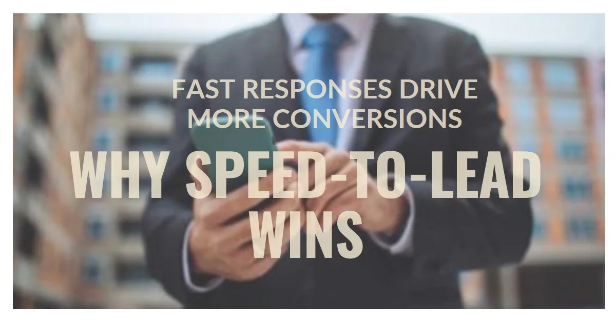 You are currently viewing Why Speed-To-Lead Matters More Than Your Marketing Budget