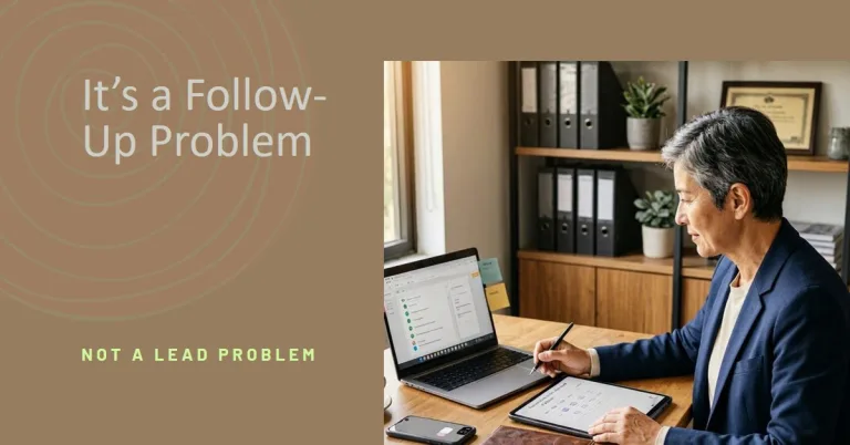 Why Most Service Businesses Have a Follow-Up Problem, Not a Lead Problem: Why Most Service Businesses Have a Follow-Up Problem, Not a Lead Problem
