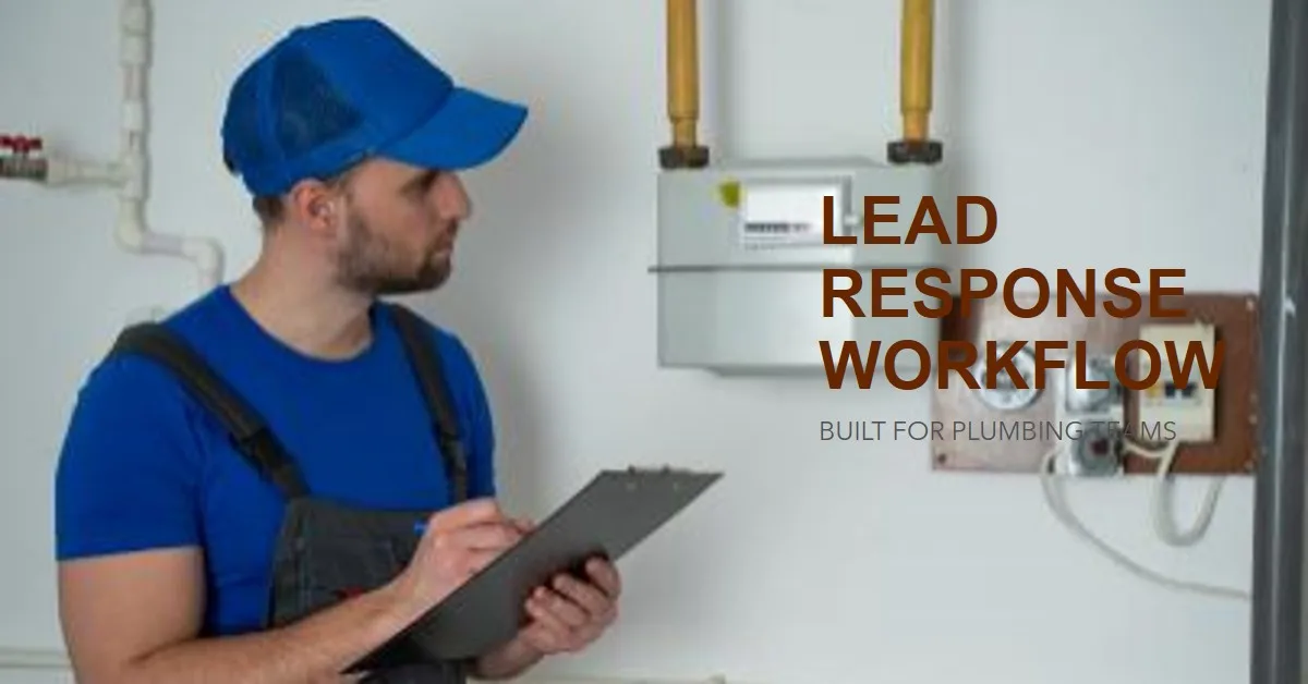 You are currently viewing The Perfect Lead Response Workflow for Plumbers, Electricians and Roofers